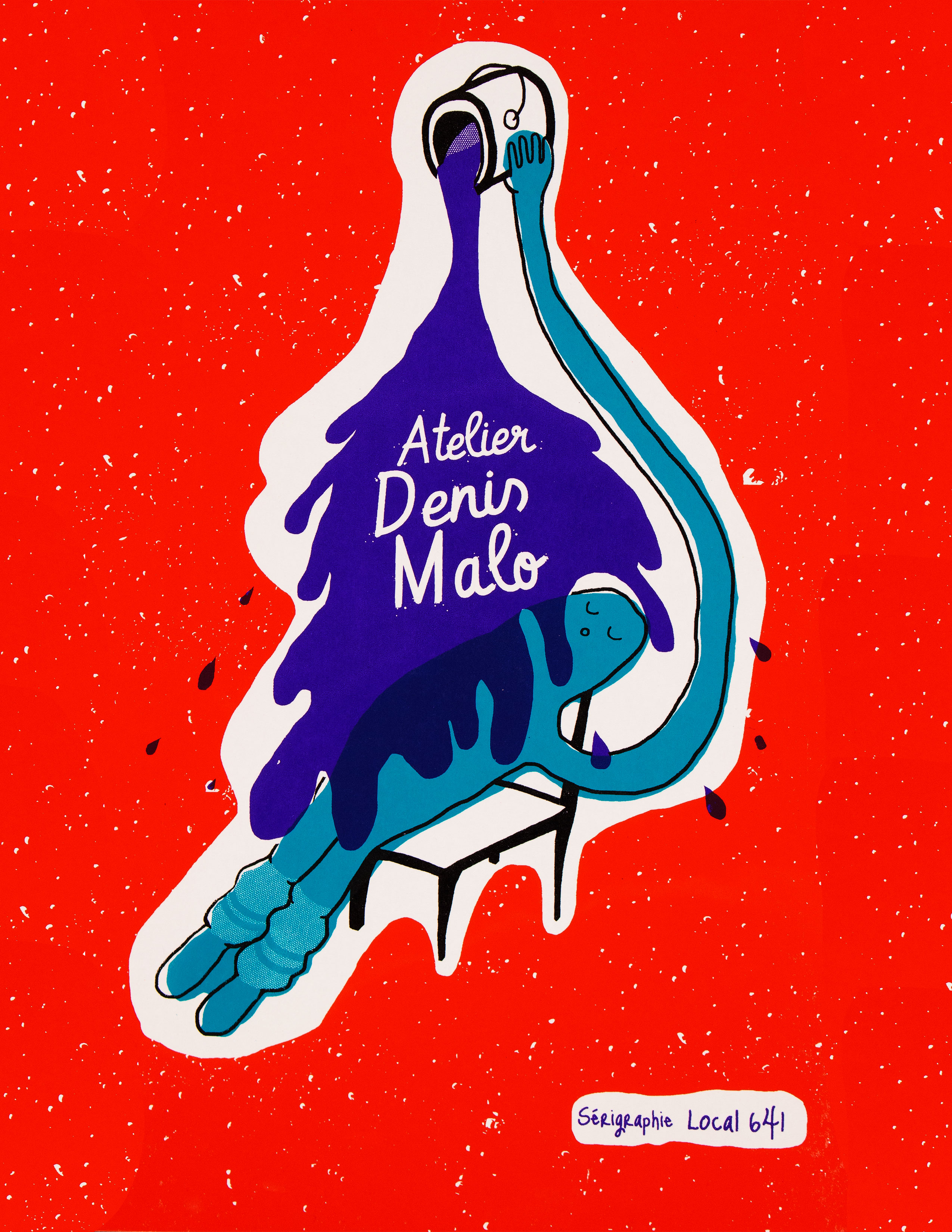 affiche atelier Denis Malo