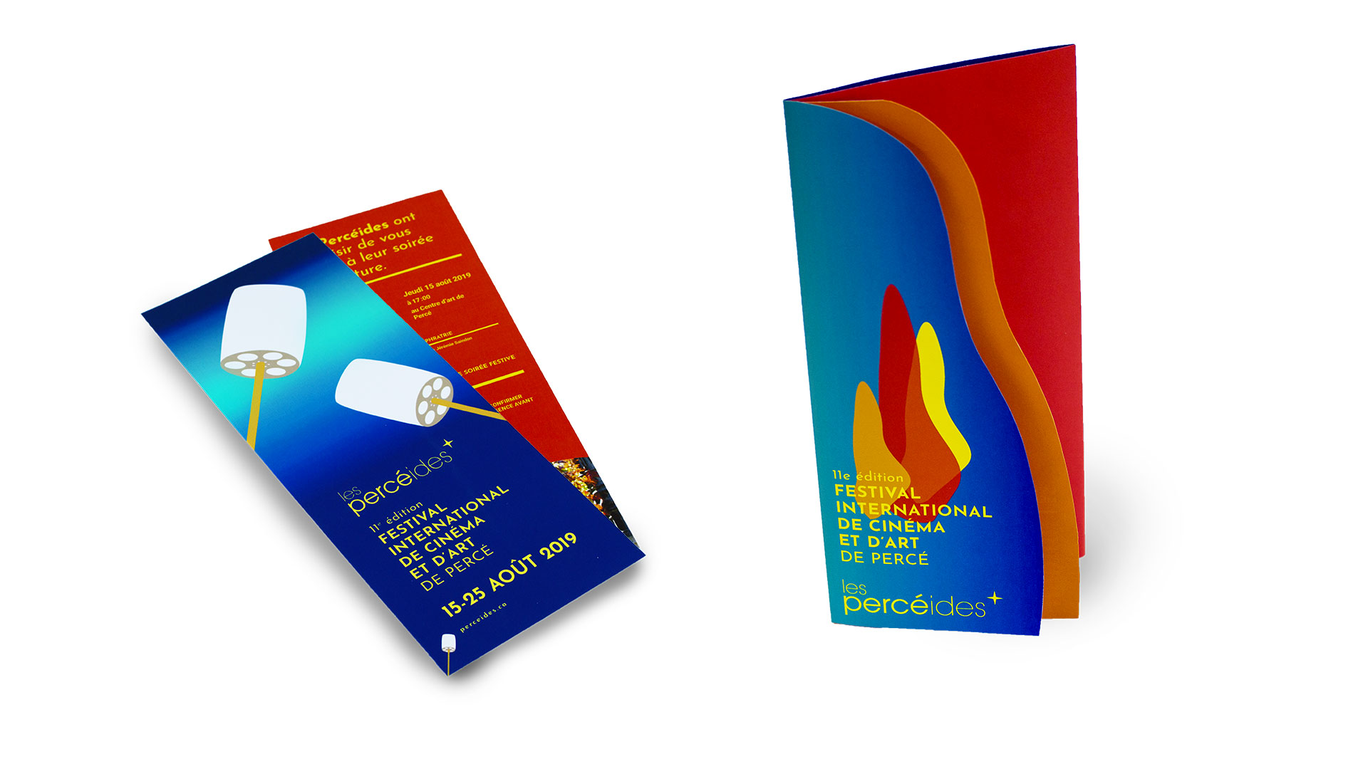 Dépliant et carton d'invitation